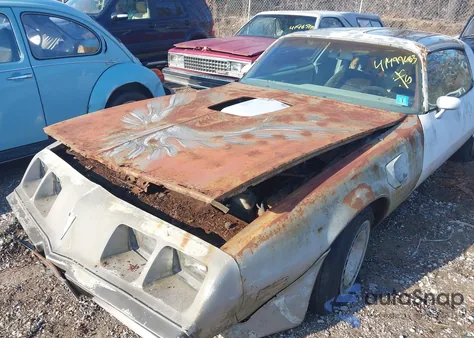 1979 Pontiac Trans-Am from USA, damaged, VIN 2X87K9N172731